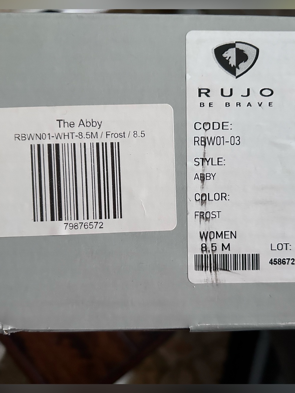 RUJO White Leather Western Cowboy Boots — the Abby - Picture 5 of 7